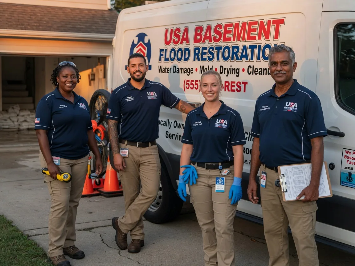 Basement Flood Cleanup company in Prairieville, LA